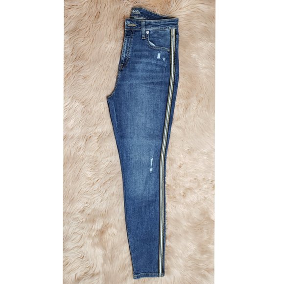 NWOT WILD FABLE HIGH RISE SKINNY DENIM JEANS-Size 10 - Picture 5 of 5